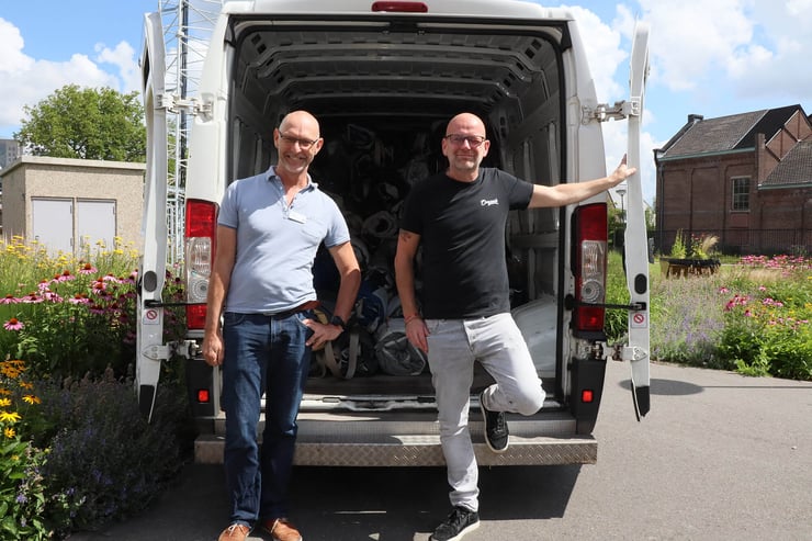 Impressions while accompanying a social worker